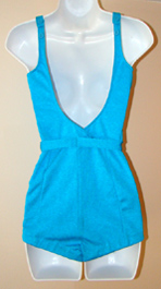back of vintage 60's swimsuit